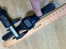 Load image into Gallery viewer, Sharp Mens 30m Black Gray Round Digital Alarm Chrono Watch Hours~New Battery