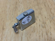 Load image into Gallery viewer, Vintage Vantage Lady Silver Rectangle Hand-Wind Necklace Pendant Watch Hours