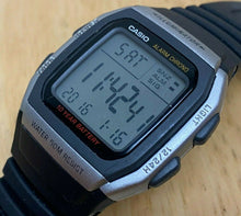 Load image into Gallery viewer, Casio W-96H Mens 50m Silver Digital Alarm Chrono Quartz Watch Hours~New Battery