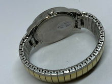 Load image into Gallery viewer, Timex Indiglo Mens 30m Dual Tone Stretch Analog Quartz Watch Hours~Date~New Batt