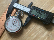 Load image into Gallery viewer, Vintage Endura Silver White Swiss 1/10 Hand-Wind Mechanical Stopwatch
