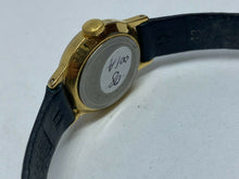 Load image into Gallery viewer, VTG Timex Lady Classic Gold Tone White Leather Hand-Wind Mechanical Watch Hours
