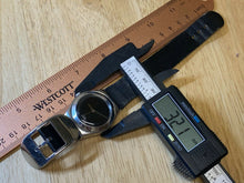 Load image into Gallery viewer, Retro Swatch Irony Swiss Steel Black Leather Analog Quartz Watch Hour~New Batter