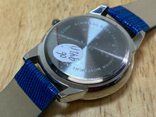 Load image into Gallery viewer, Accutime Mens Silver Moving Rhinestones Analog Quartz Watch Hours~New Battery