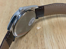 Load image into Gallery viewer, Unused Caribbean Joe Men Silver Blue Leather Analog Quartz Watch Hour~New Batter