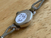 Load image into Gallery viewer, Vintage Tempus Lady Silver Tone Cocktail Swiss Hand-Wind Mechanical Watch Hours