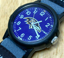 Load image into Gallery viewer, Timex NFL Baltimore Ravens Mens Blue Black Analog Quartz Watch Hours~New Battery