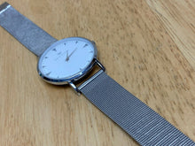 Load image into Gallery viewer, Hi! I Am Stella Wristology Silver White Mesh Analog Quartz Watch Hour~New Batter