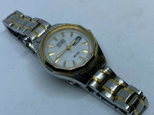 Load image into Gallery viewer, Citizen Eco-Drive E001 Lady Dual Tone Solar Power Analog Quartz Watch Hour~Date
