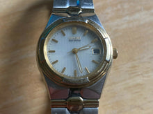 Load image into Gallery viewer, Citizen Eco-Drive E010 Lady Dual Tone Steel Solar Analog Quartz Watch Hours~Date