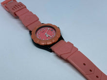 Load image into Gallery viewer, Vintage Gruen 50m Moving Bezel Pink Black Analog Quartz Watch Hour~Date~New Batt