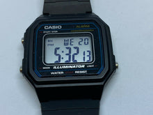 Load image into Gallery viewer, Casio W-217H Mens 50m Black Digital Alarm Chrono Quartz Watch Hours~New Battery
