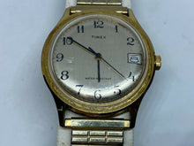 Load image into Gallery viewer, VTG Timex Marlin 27820-10580 Men Gold Tone Hand-Wind Mechanical Watch Hours~Date