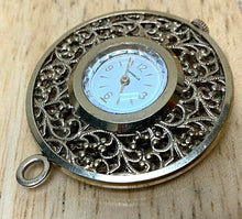Load image into Gallery viewer, Vintage Caravelle By Bulova Lady Gold Tone Hand-Wind Pendant Pocket Watch Hours