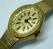 Load image into Gallery viewer, Vintage Jubilee Lady 10k RGP Band 17 Jewels Oval Hand-Wind Mechanical Watch Hour