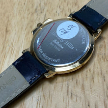 Load image into Gallery viewer, Beverly Hills Men Gold Tone Swiss Movt Analog Quartz Watch Hour~Date~New Battery