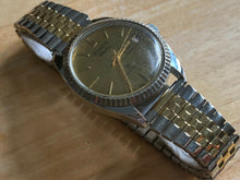 Load image into Gallery viewer, Vintage Remington 23 Men Dual Tone Stretch Hand Wind Mechanical Watch Hours~Date