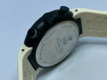 Load image into Gallery viewer, Kenneth Cole Mens Black Steel Analog Quartz Chronograph Watch Hours~New Battery