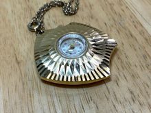 Load image into Gallery viewer, Vintage Endura Swiss Lady Asymmetrical Hand-Wind Necklace Pendant Watch Hours