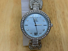 Load image into Gallery viewer, Unused Daisy Fuentes Lady Rhinestone Cuff Bangle Quartz Watch Hours~New Battery