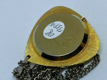 Load image into Gallery viewer, Vintage Harvester Lady Gold Tone Hand-Wind Up Necklace Pendant Pocket Watch Hour