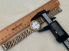 Load image into Gallery viewer, Raymond Dior Swiss Men 18k Gold Plated Analog Quartz Watch Hour~Date~New Battery