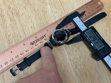 Load image into Gallery viewer, Timex Lady Silver Black Reverse LCD Digital Alarm Chrono Watch Hours~New Battery