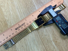 Load image into Gallery viewer, Vintage Seiko 6530-5189 Men Gold Rectangle Analog Quartz Watch Hours~New Battery