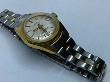 Load image into Gallery viewer, Vintage Timex Lady Dual Tone Water Resist Hand-Wind Mechanical Watch Hours~Date