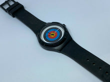 Load image into Gallery viewer, Jack Spade Men Lady 30m Target Dial Black Analog Quartz Watch Hours~New Battery