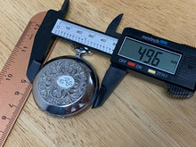 Load image into Gallery viewer, VTG Molnija CCCP Military Dial Small Second Silver Hand-Wind Pocket Watch Hours
