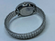 Load image into Gallery viewer, Vintage Le Gant Lady 17 Jewels Silver Blue Hand-Wind Mechanical Watch Hours~Date