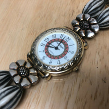 Load image into Gallery viewer, Vintage LA Express Lady Ornate Bezel Gold Tone Analog Quartz Watch Hour~New Batt