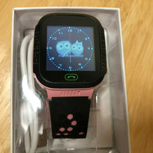 Load image into Gallery viewer, New In Box PTHTECHUS Kids GPS Tracker Pink Black Smart Watch Smartwatch~No SIMM