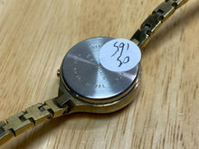 Load image into Gallery viewer, Rare Vintage Quartzmatic Lady Gold Tone LCD Digital Watch Hours~Date~New Battery