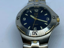 Load image into Gallery viewer, VTG Dodge Chrysler Men Japan Movt Silver Blue Analog Quartz Watch Hours~New Batt