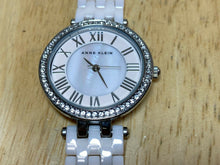 Load image into Gallery viewer, Anne Klein AK/2201 Lady Ceramic Band MOP Roman Analog Quartz Watch Hour~New Batt