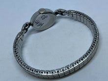 Load image into Gallery viewer, Vintage Wyler Lady Silver Cocktail Stretch Swiss Hand-Wind Mechanical Watch Hour