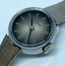 Load image into Gallery viewer, Vintage Timex Lady Classic Silver Round Mesh Hand-Wind Mechanical Watch Hours