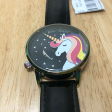 Load image into Gallery viewer, Unused Betsey Johnson Lady 3D Pony Rainbow Analog Quartz Watch Hours~New Battery