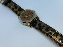 Load image into Gallery viewer, Charles Latour Men Lady Dual Tone Leather Analog Quartz Watch Hours~New Battery