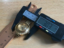 Load image into Gallery viewer, Vintage Timex Lady Gold Tone UFO Style Stretch Hand-Wind Mechanical Watch Hours