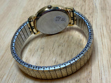 Load image into Gallery viewer, ESQ Movado Swiss Men 50m Gold Tone Stretch Analog Quartz Watch Hours~New Battery