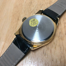 Load image into Gallery viewer, Q&Q By Citizen Men 30m Gold Tone White Dial Analog Quartz Watch Hour~New Battery