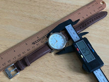 Load image into Gallery viewer, Anne Klein Mens 30m Slim Thin Leather Band Analog Quartz Watch Hours~New Battery