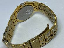 Load image into Gallery viewer, Seiko 7N42-6C10 Mens Gold Tone Steel Analog Quartz Watch Hours~Date~New Battery