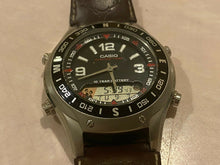 Load image into Gallery viewer, CASIO Hunter Timer AMW-701 Mens Analog Digital Alarm Chrono Watch Hours~New Batt