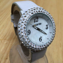 Load image into Gallery viewer, Unlisted By Kenneth Cole Beefy Rhinestone Analog Quartz Watch Hours~New Battery