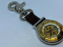 Load image into Gallery viewer, VTG Majesti Men 17 Jewels Dual Tone Skeleton Hand-Wind Snap-on Pocket Watch Hour