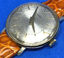 Load image into Gallery viewer, RARE VTG 1959 Timex Darwin 05-L95 Men Aluminum Hand-Wind Mechanical Watch Hours